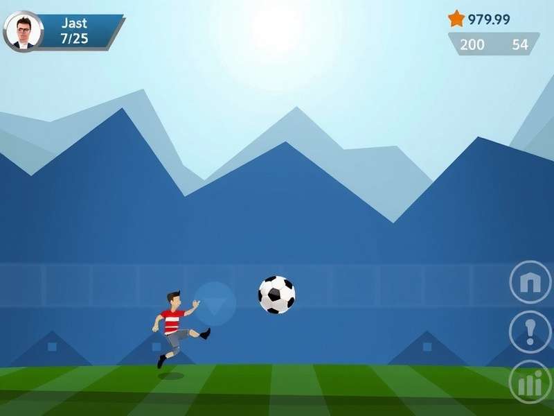 Superstar Soccer Heroes Gameplay Screenshot